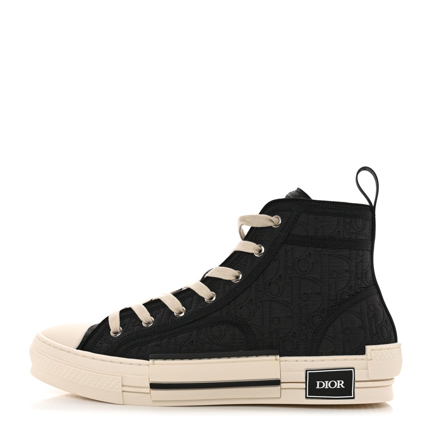 Oblique Kumo Mens B23 High Top Sneakers 42 Black Beige