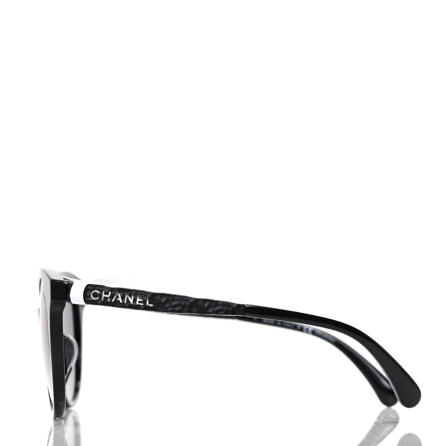 Chanel Acetate Metal Polarized Pantos Sunglasses 5440-A Black 3 of 9