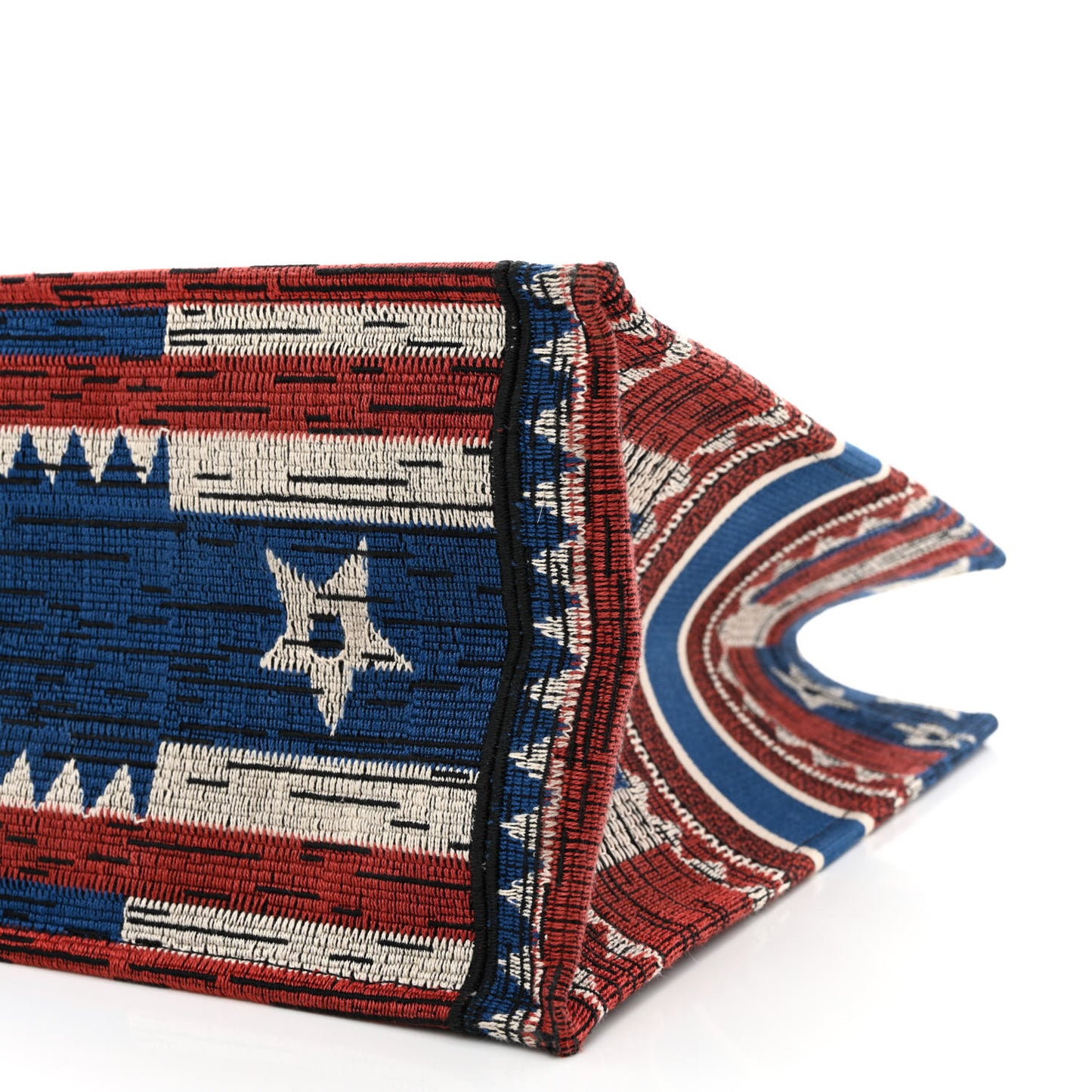 Canvas Embroidered Exclusive US Book Tote Multicolor