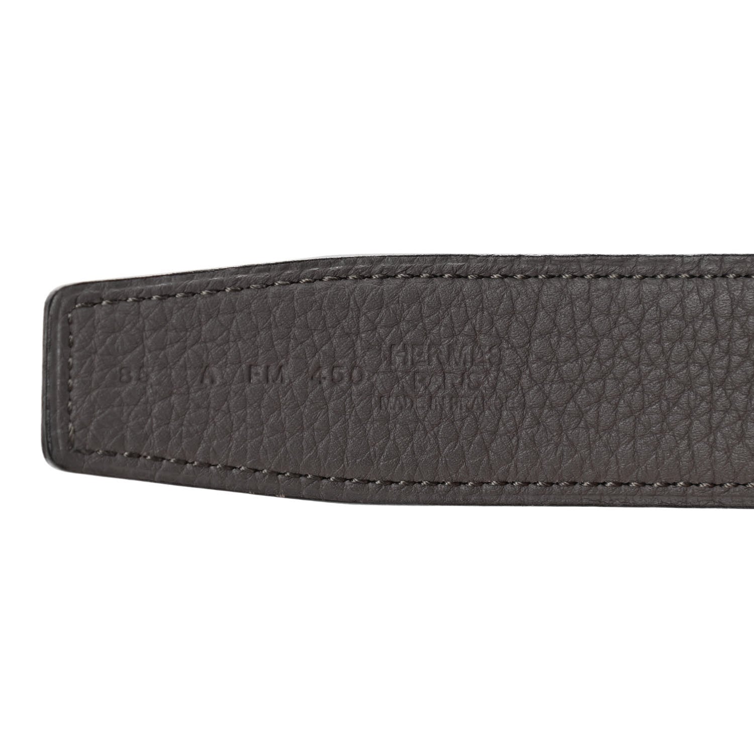 Hermes Box Togo 32mm H Belt 85 Black Etain 4 of 4