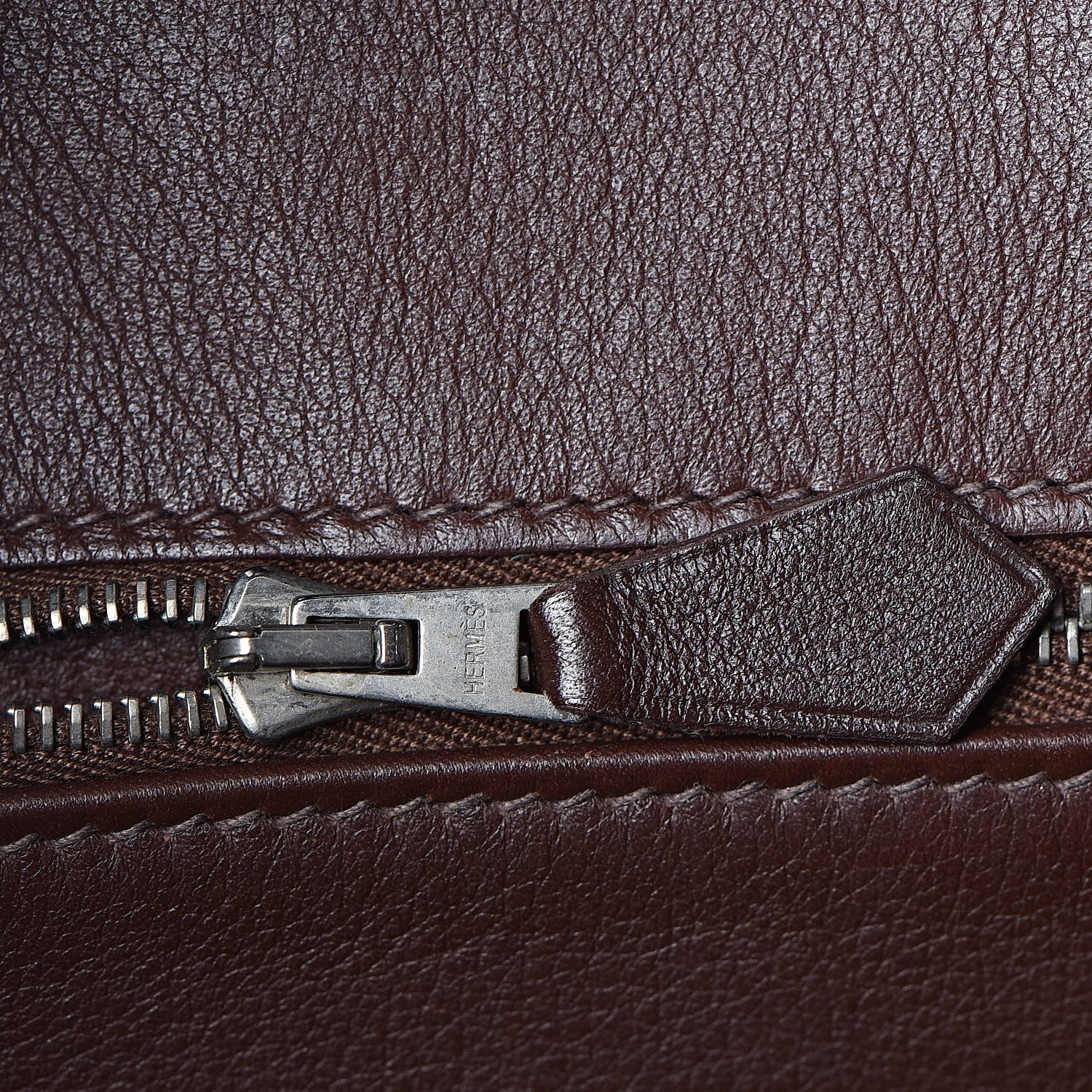 Hermes Toile Swift Birkin 30 Chocolate 10 of 31