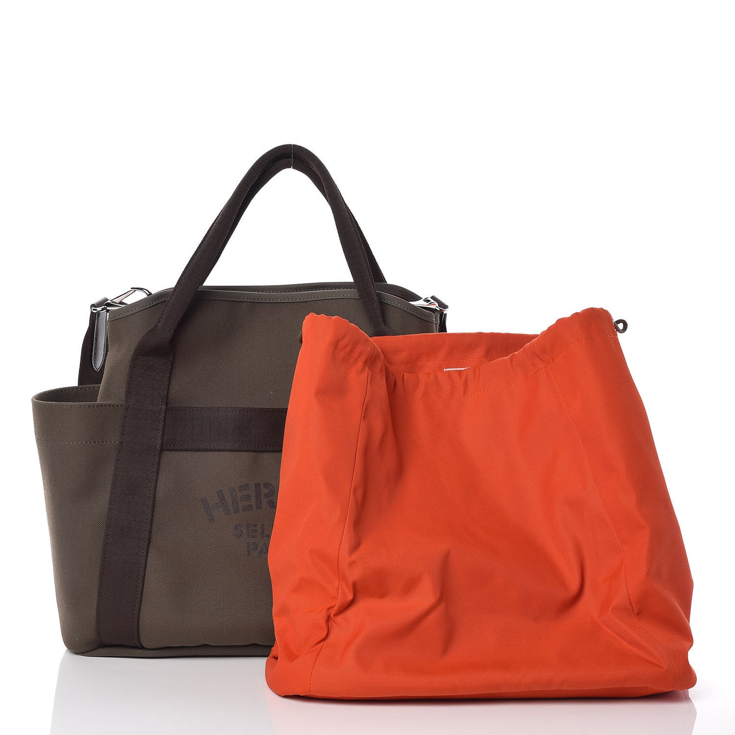 Toile Sac De Pansage Groom Kaki Feu
