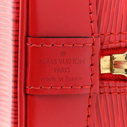 Louis Vuitton Epi Alma PM Castillan Red 6 of 13