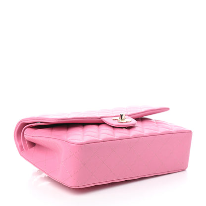 Chanel Caviar Quilted Medium Double Flap Pink 4 of 10
