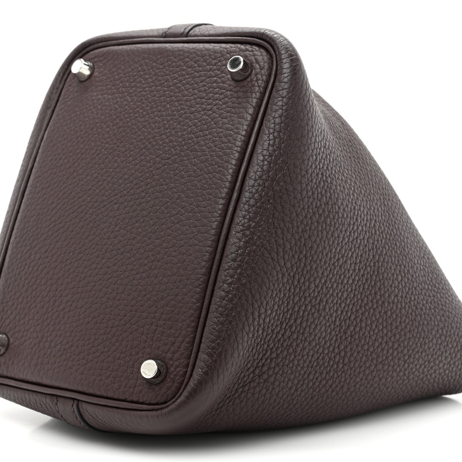 Hermes Taurillon Clemence Picotin Lock 18 PM Rouge Sellier 8 of 11