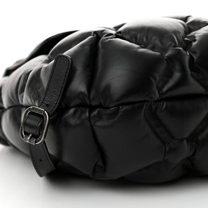 Chanel Calfskin Quilted Chesterfield Backpack Black 9 of 11