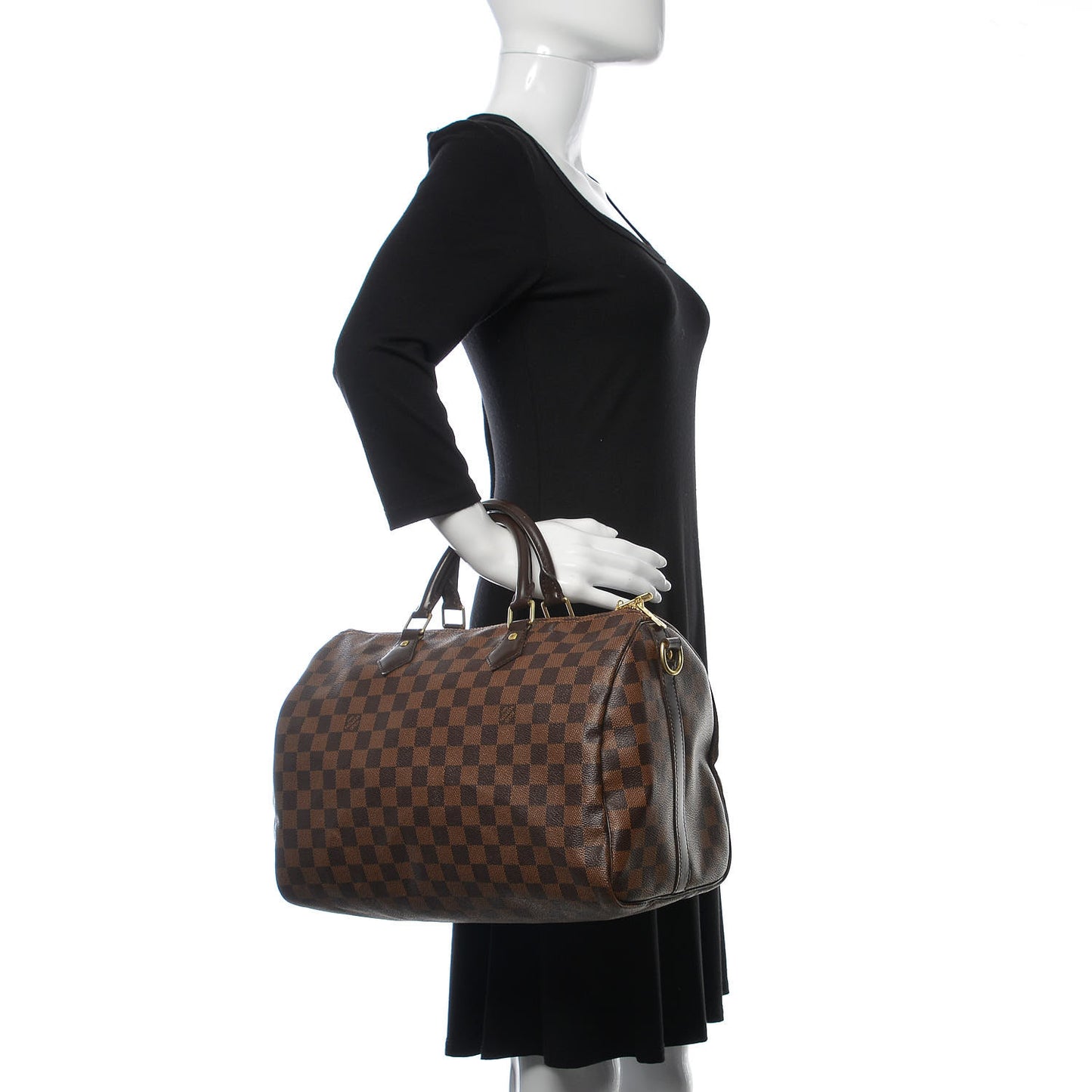 Damier Ebene Speedy Bandouliere 35