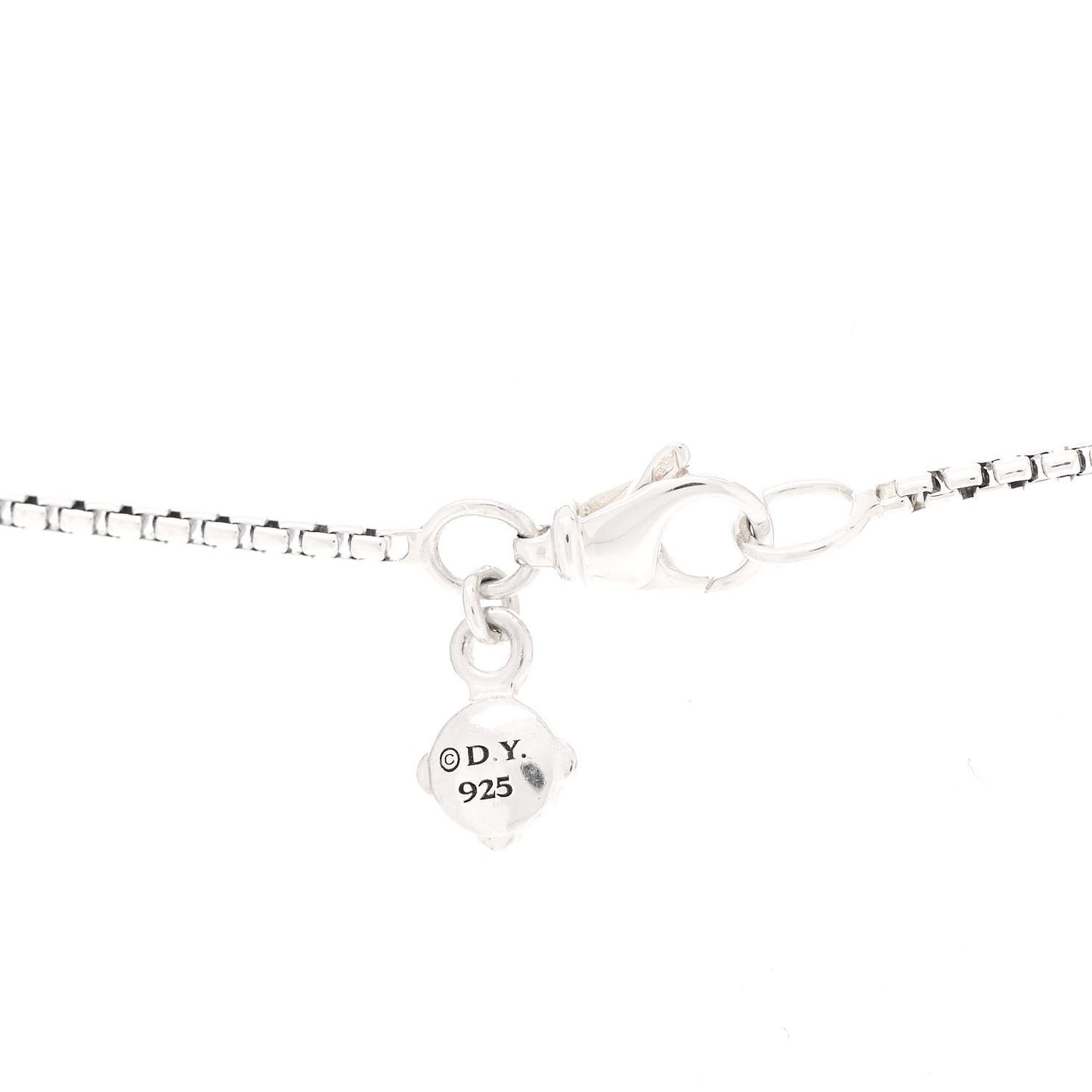 Sterling Silver Diamond Petite X Lariat Necklace