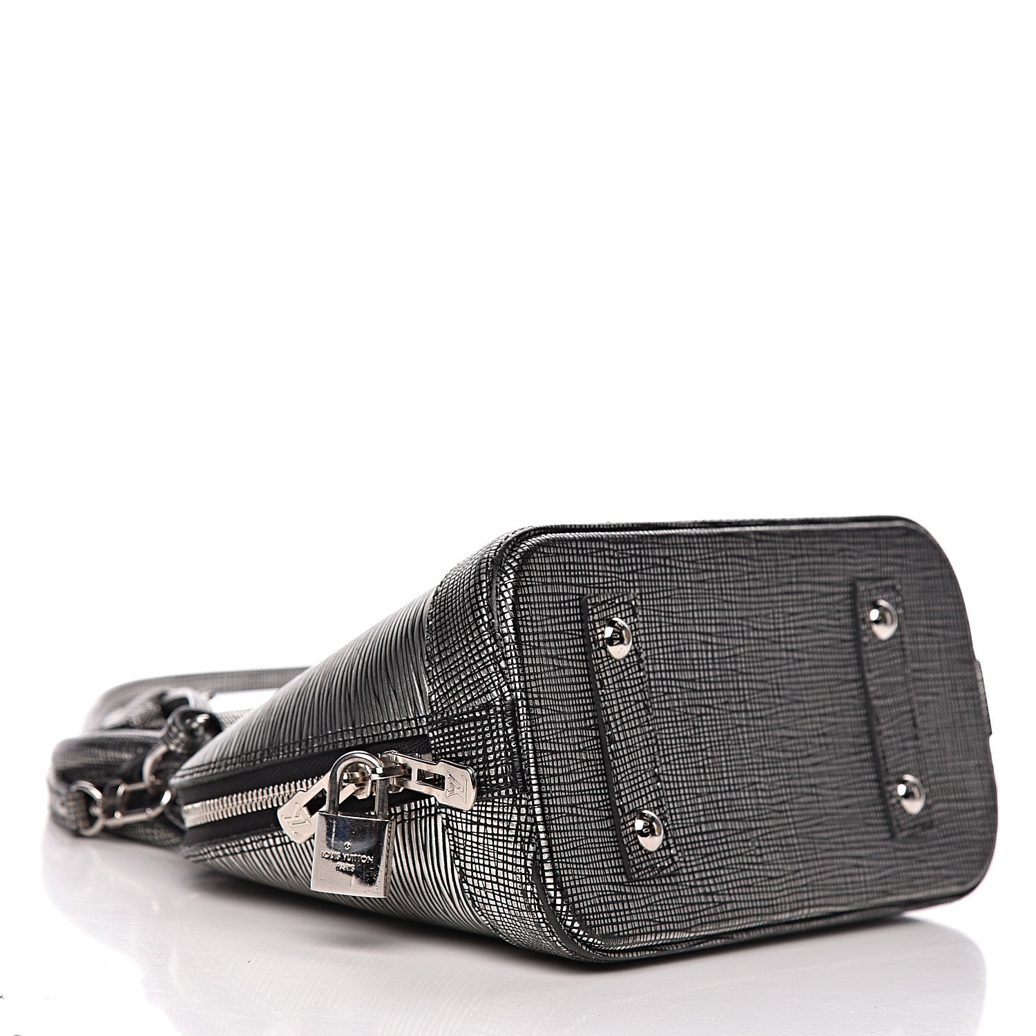 Louis Vuitton Epi Alma BB Platine 5 of 12