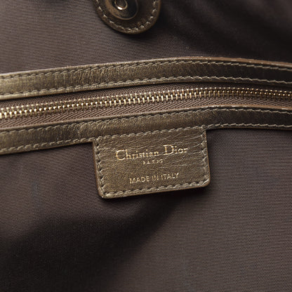 Christian Dior Coated Canvas Cannage Small Panarea Tote Bronze 6 of 12