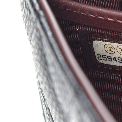 Chanel Caviar Quilted Large Gusset Flap Wallet Black 7 of 9