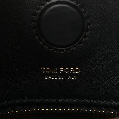 Tom Ford Calf Hair Tie Dye Small Alix Padlock Zip Hobo Bag 7 of 11