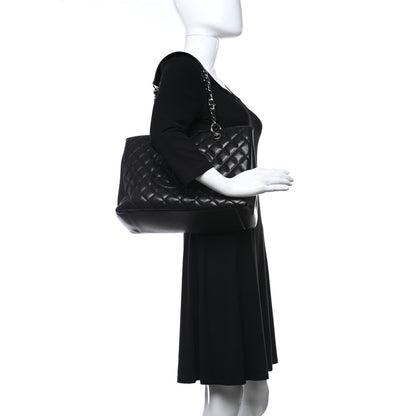 Chanel Caviar Quilted Grand Shopping Tote GST Black 2 of 9