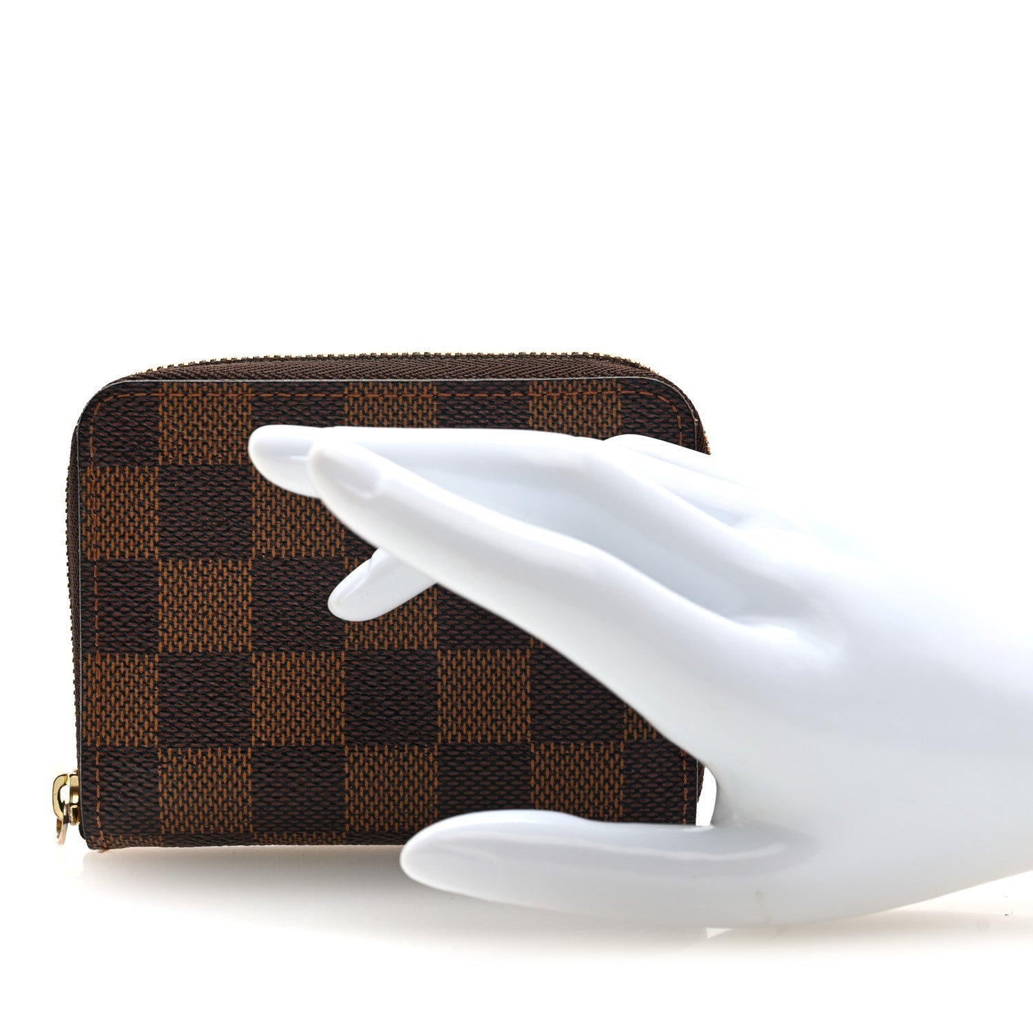 Louis Vuitton Damier Ebene Zippy Coin Purse 2 of 7