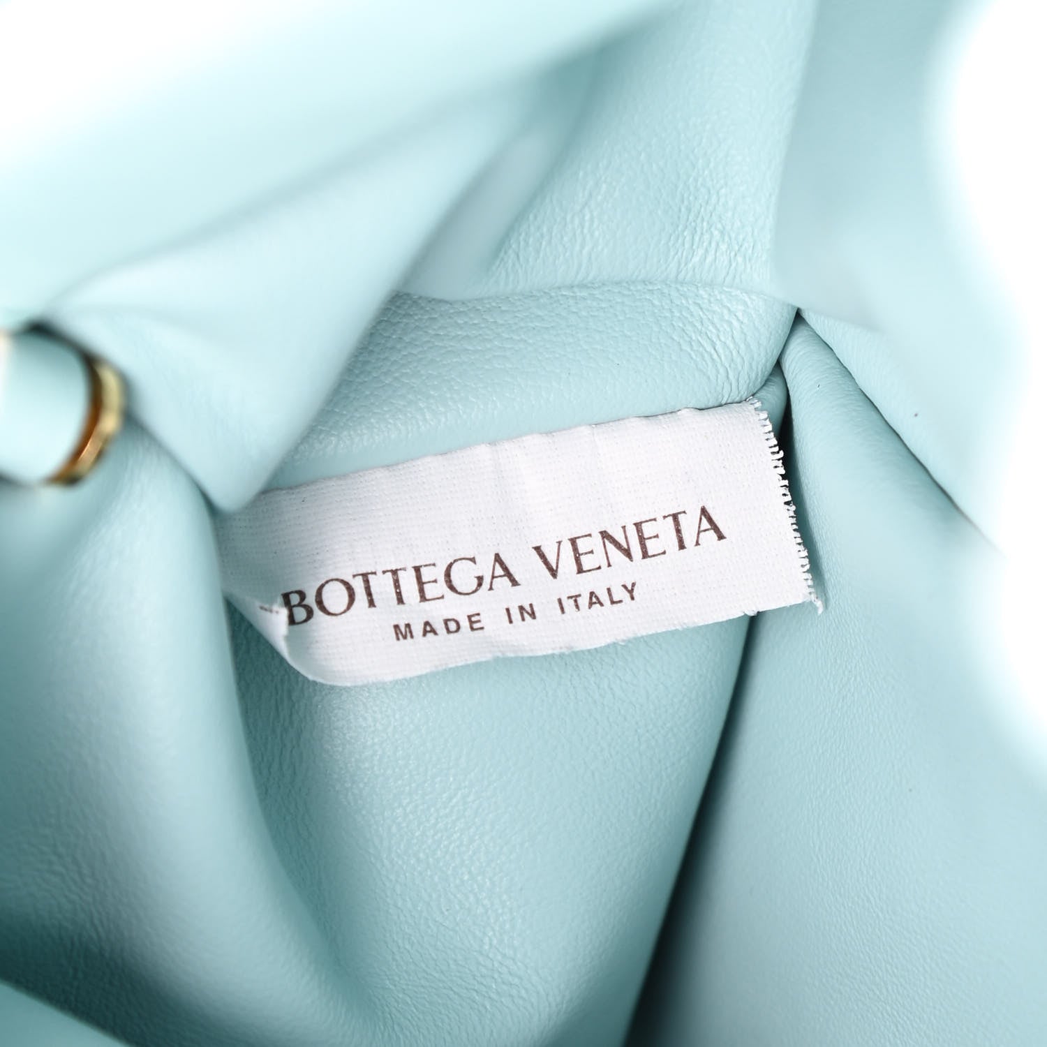 Bottega Veneta Calfskin The Pouch Chain Spearmint 9 of 9