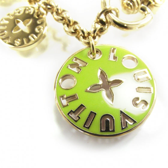 Louis Vuitton Monogram Multicolor Looping Chain Key Ring 6 of 10