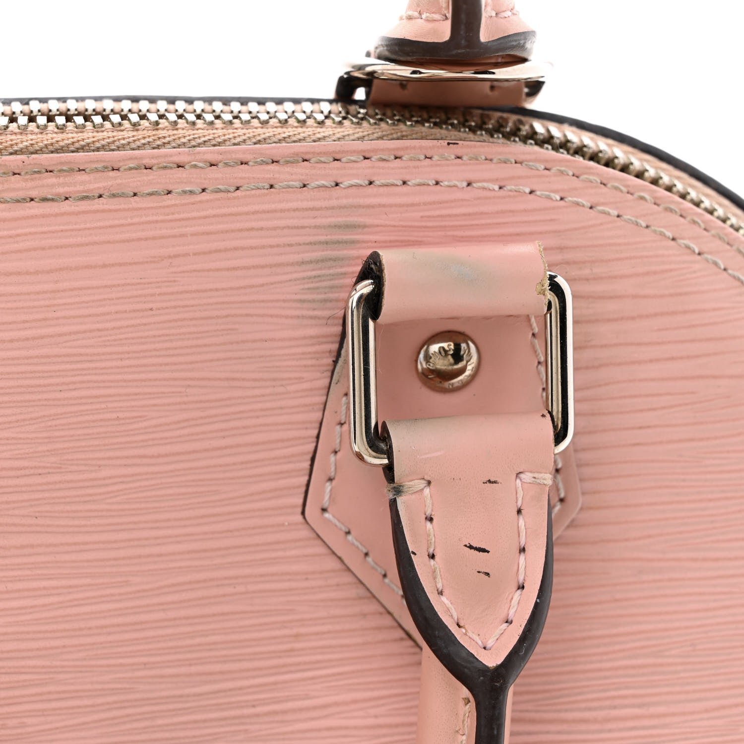 Louis Vuitton Epi Alma BB Rose Ballerine 14 of 20