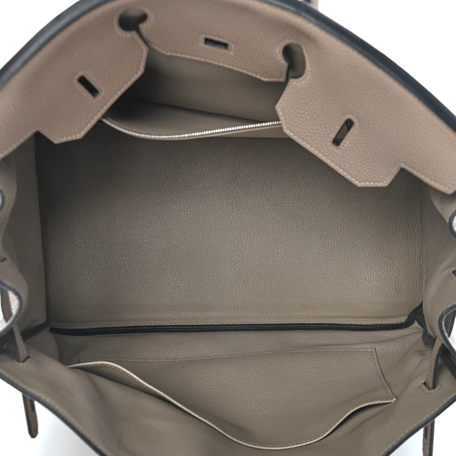 Hermes Taurillon Clemence Birkin 35 Gris Tourterelle 5 of 33