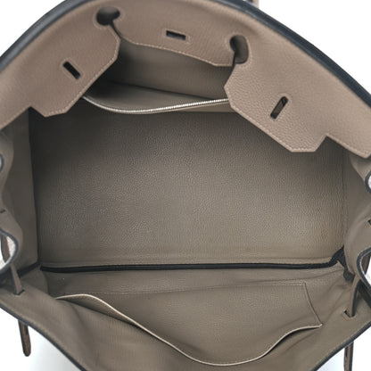 Hermes Taurillon Clemence Birkin 35 Gris Tourterelle 5 of 33