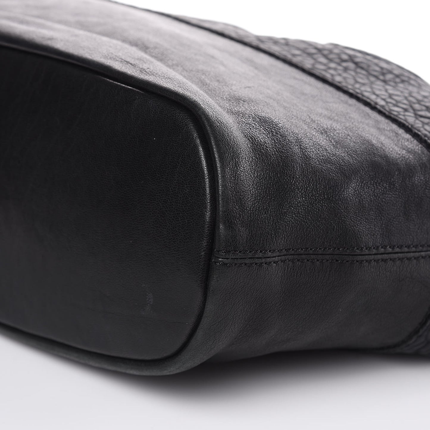 Sheepskin Calfskin Small Nightingale Black