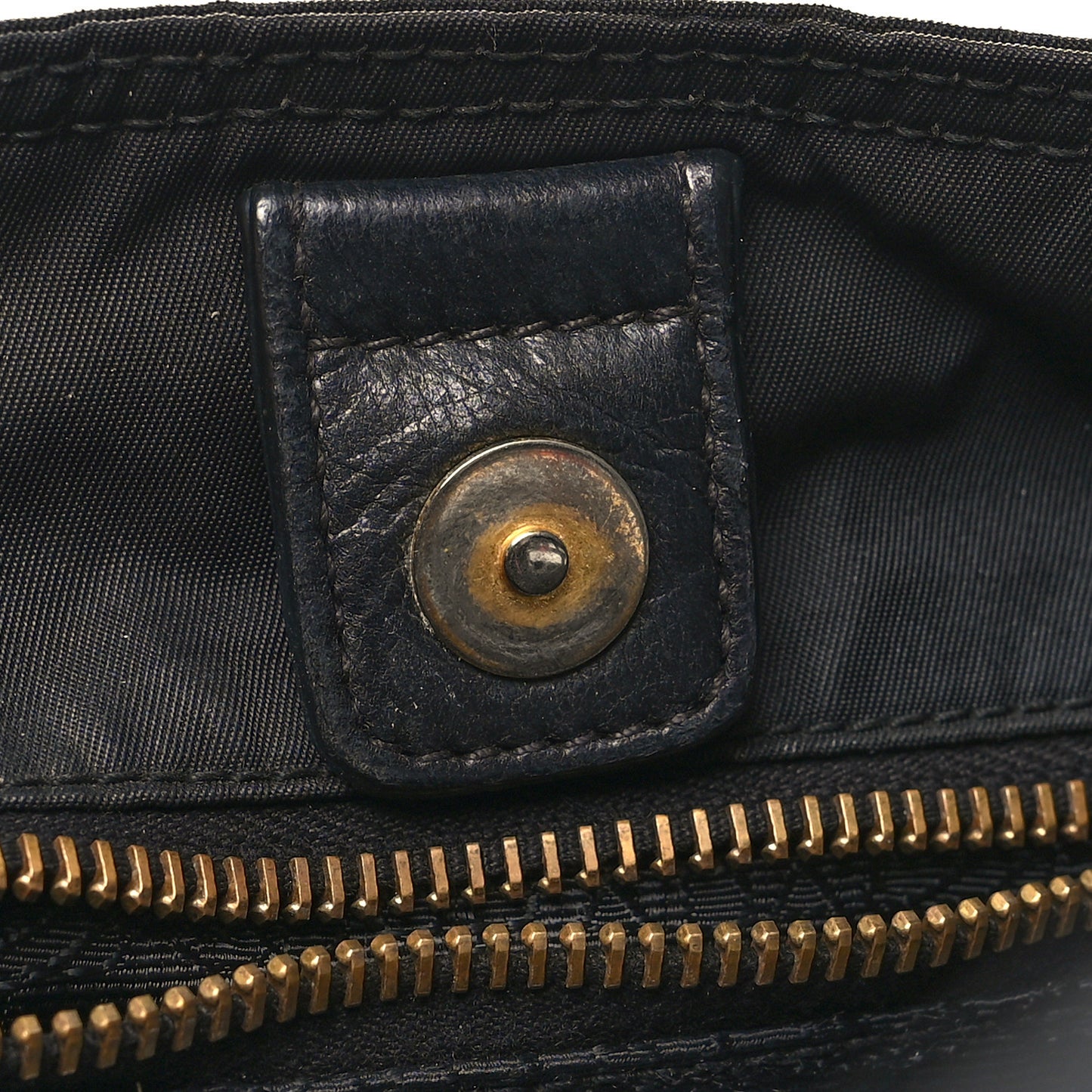 Tessuto Nylon Shopping Tote Black