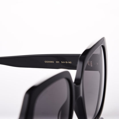 Gucci Acetate Square Frame GG 0096S Sunglasses Black 5 of 8