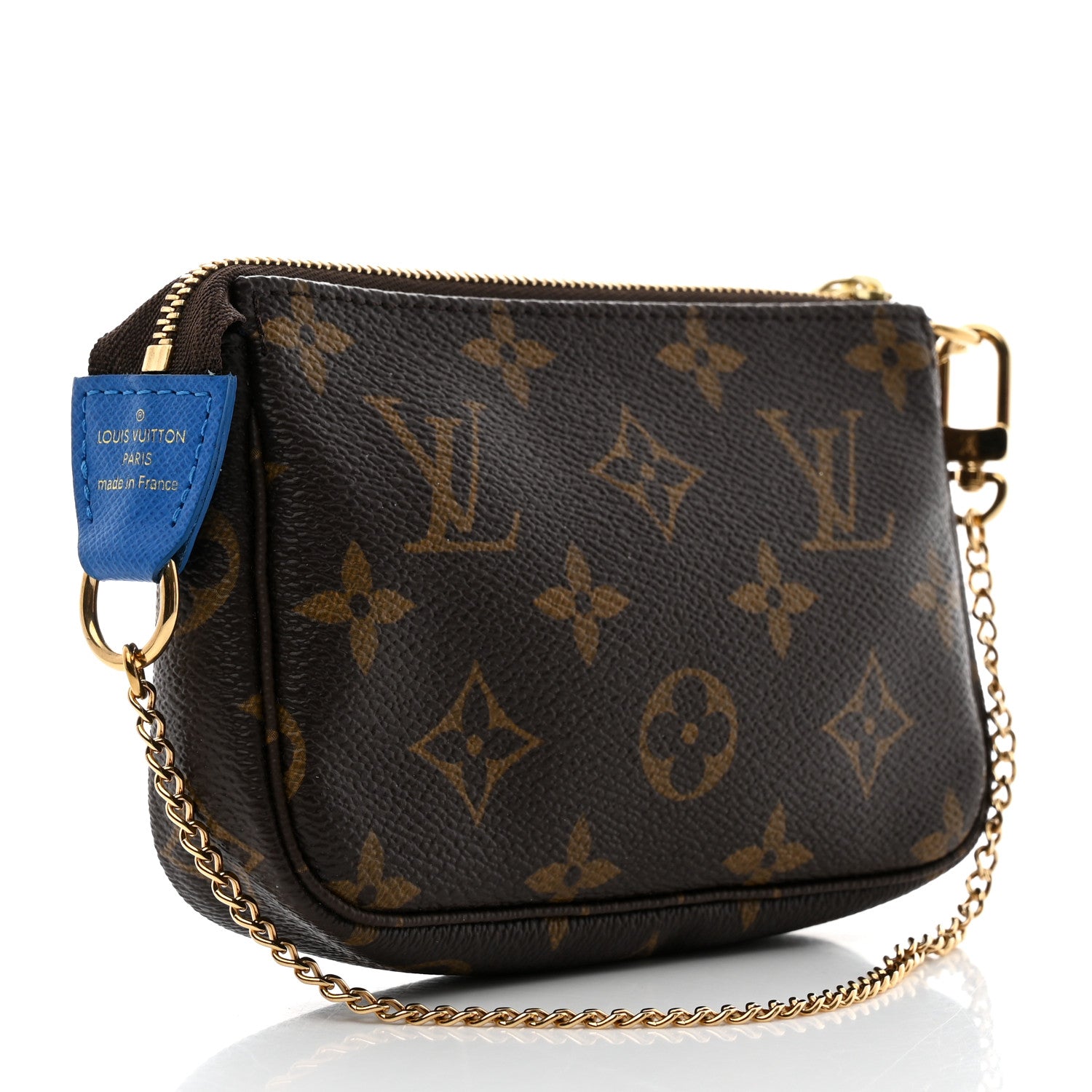 Louis Vuitton Monogram 2019 Christmas Animation Mini Venice Pochette Accessories Blue 3 of 7