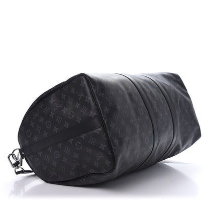 Louis Vuitton Monogram Eclipse Keepall Bandouliere 55 3 of 11