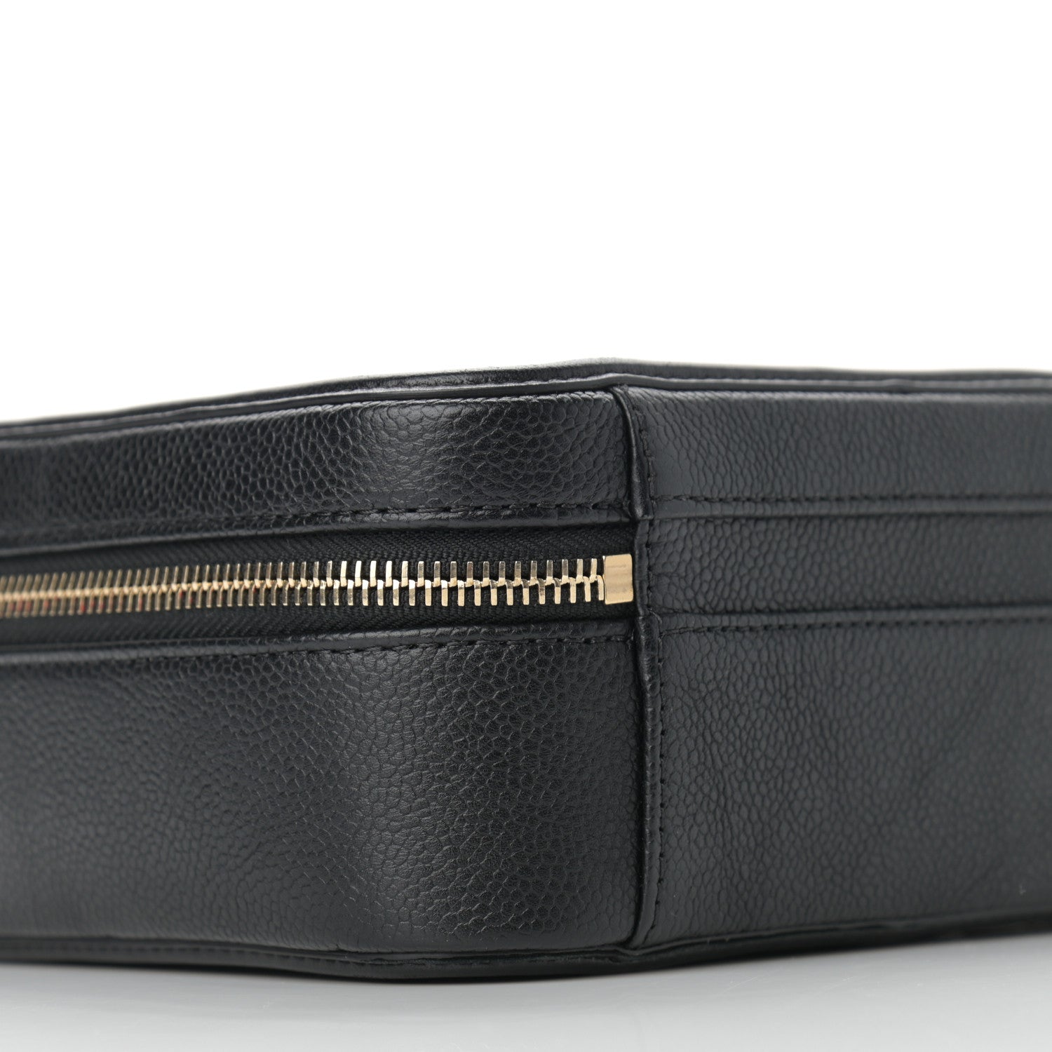 Chanel Caviar Quilted Medium CC Filigree Vanity Case Black 8 of 9