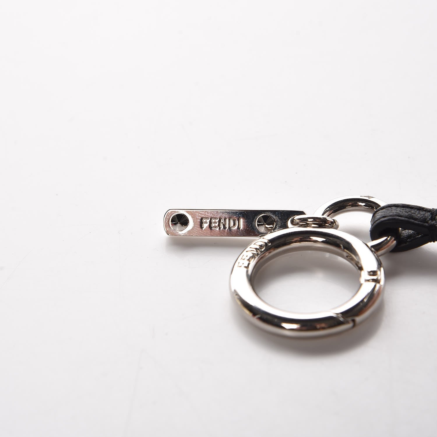 Fendi Mink Fur Flowerland Faces Bag Bug Charm 3 of 5