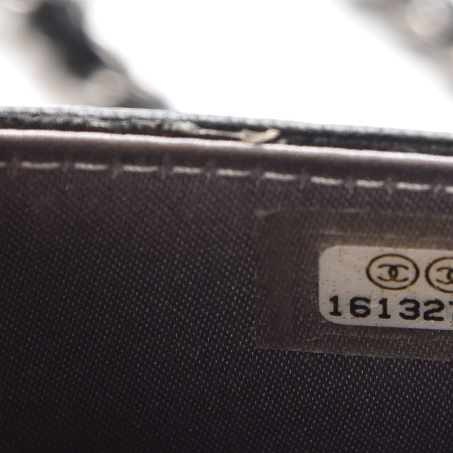 Chanel Lambskin Camellia Embossed Wallet On Chain WOC Black 8 of 8
