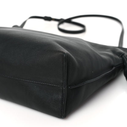 Loewe Nappa Flamenco Knot Clutch Black 10 of 12
