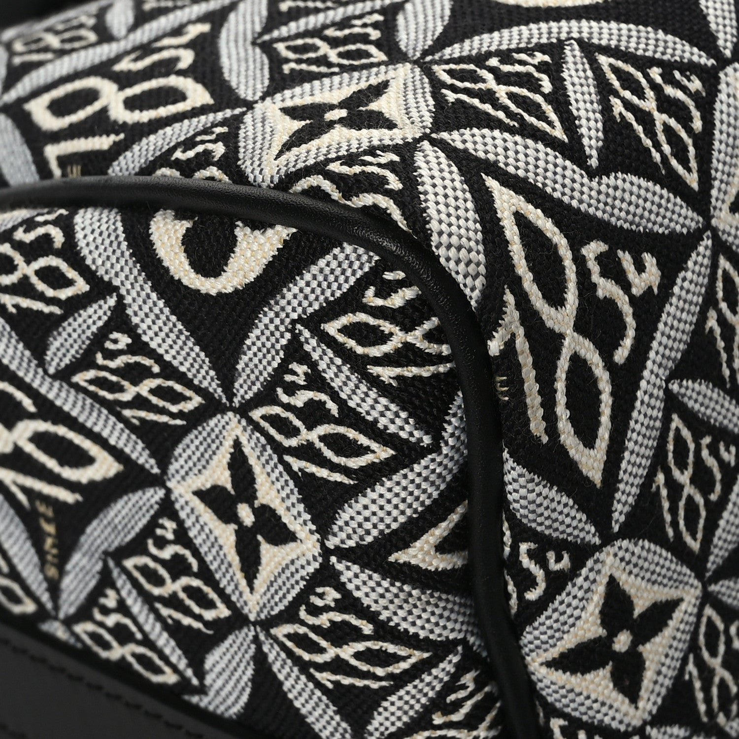 Louis Vuitton Jacquard Since 1854 Speedy Bandouliere 25 Grey 9 of 10