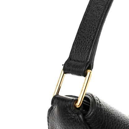 Celine Soft Grained Calfskin Medium Bucket Bag Black 14 of 15