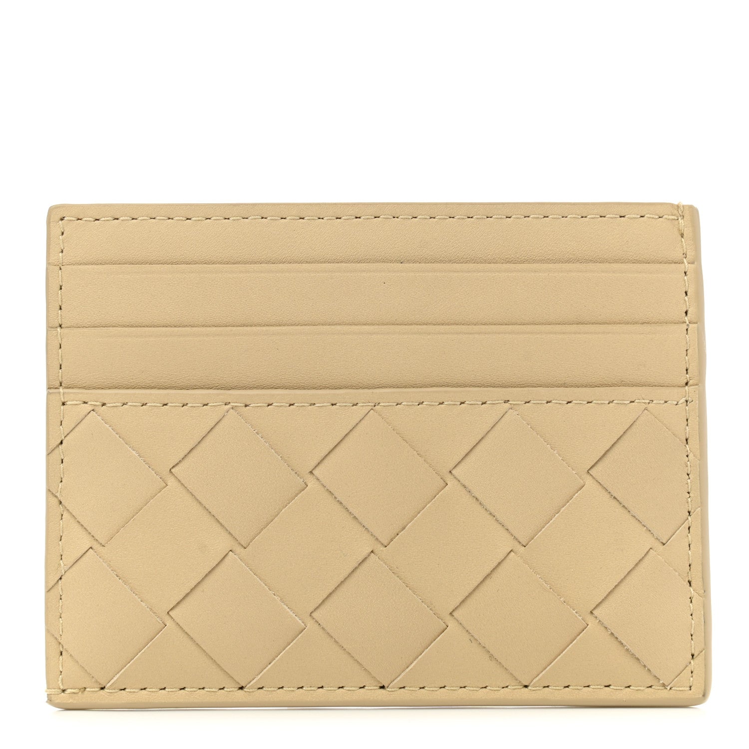 Bottega Veneta Nappa Intrecciato Card Holder Banane 1 of 8