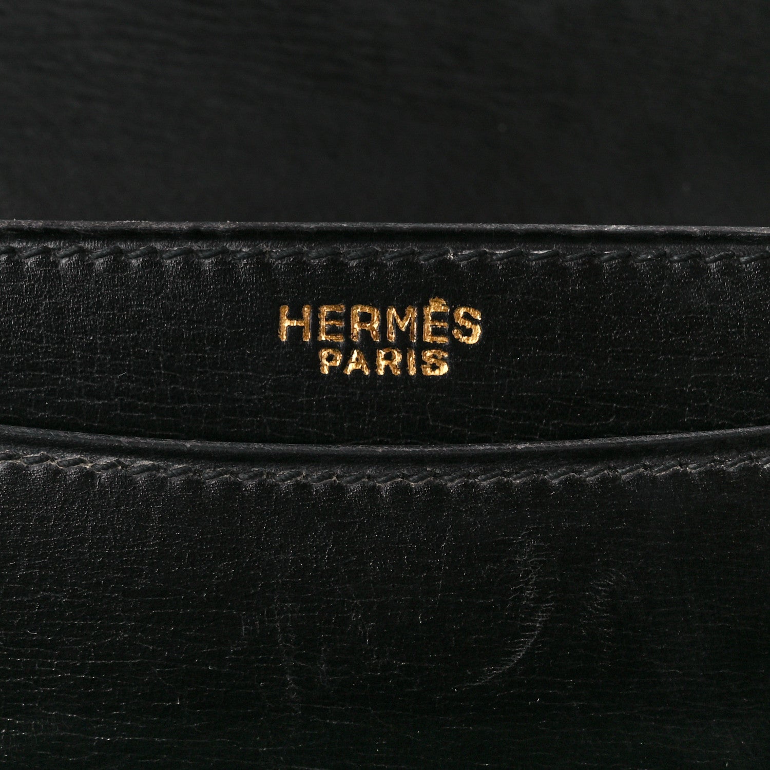 Hermes Box Vasco Top Handle Bag Black 6 of 11