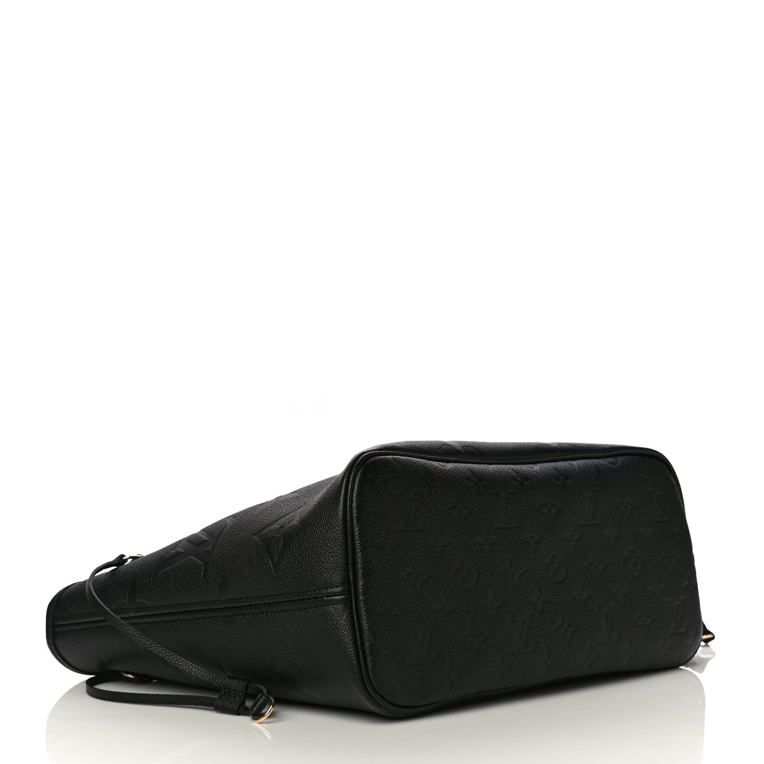 Louis Vuitton Empreinte Monogram Giant Neverfull MM Black 4 of 10