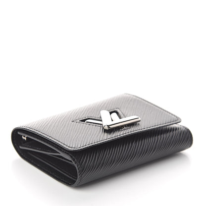 Louis Vuitton Epi Twist Compact Wallet Black 4 of 6