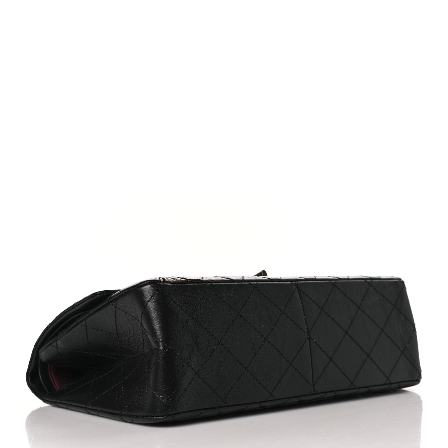 Chanel Aged Calfskin Quilted 2.55 Reissue 226 Flap Black 4 of 9