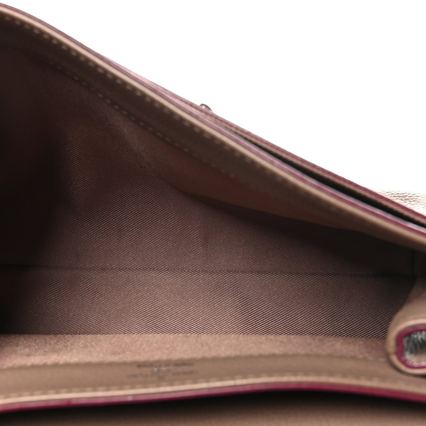 Soft Calfskin Lockme II Top Handle Taupe Glace