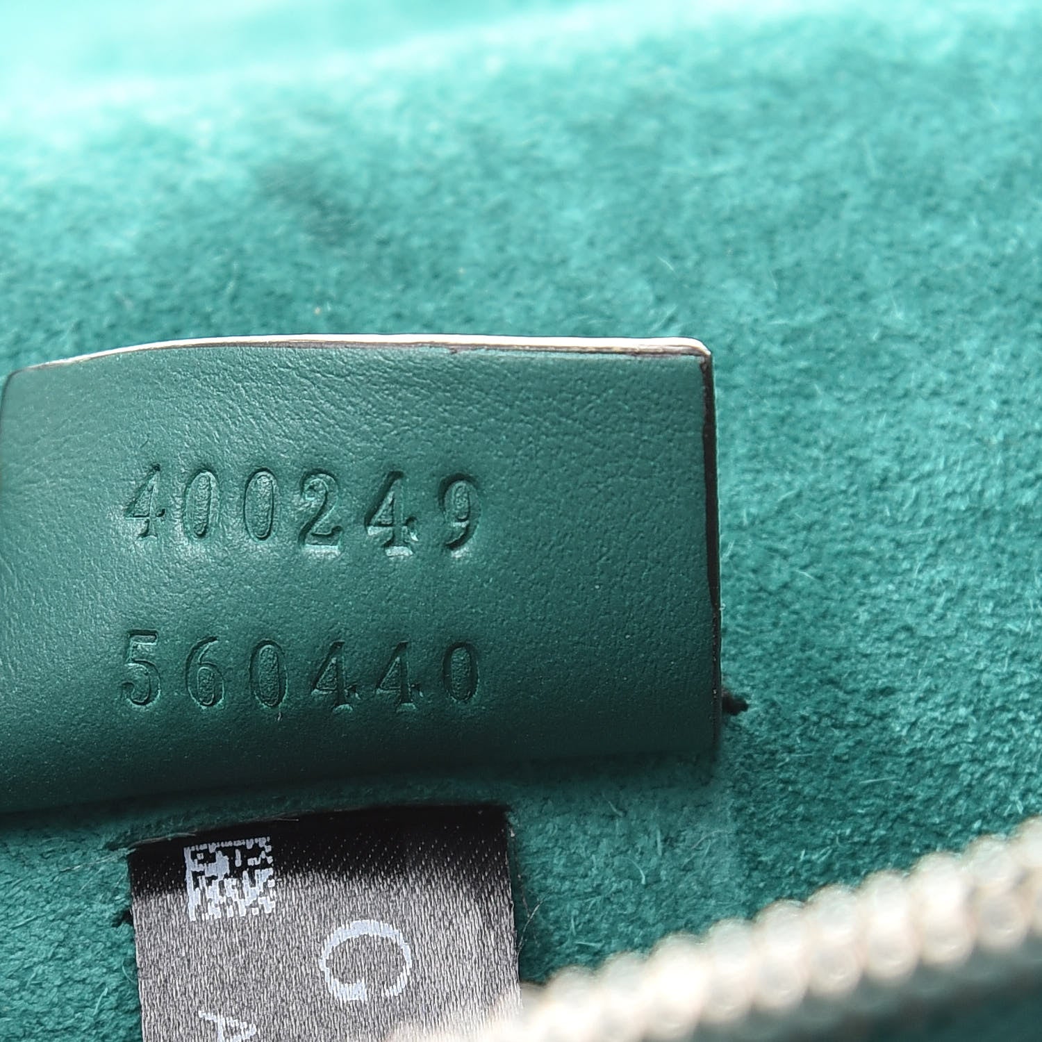 Gucci GG Supreme Monogram Willow Hill Embroidered Small Dionysus Shoulder Bag Emerald 7 of 14