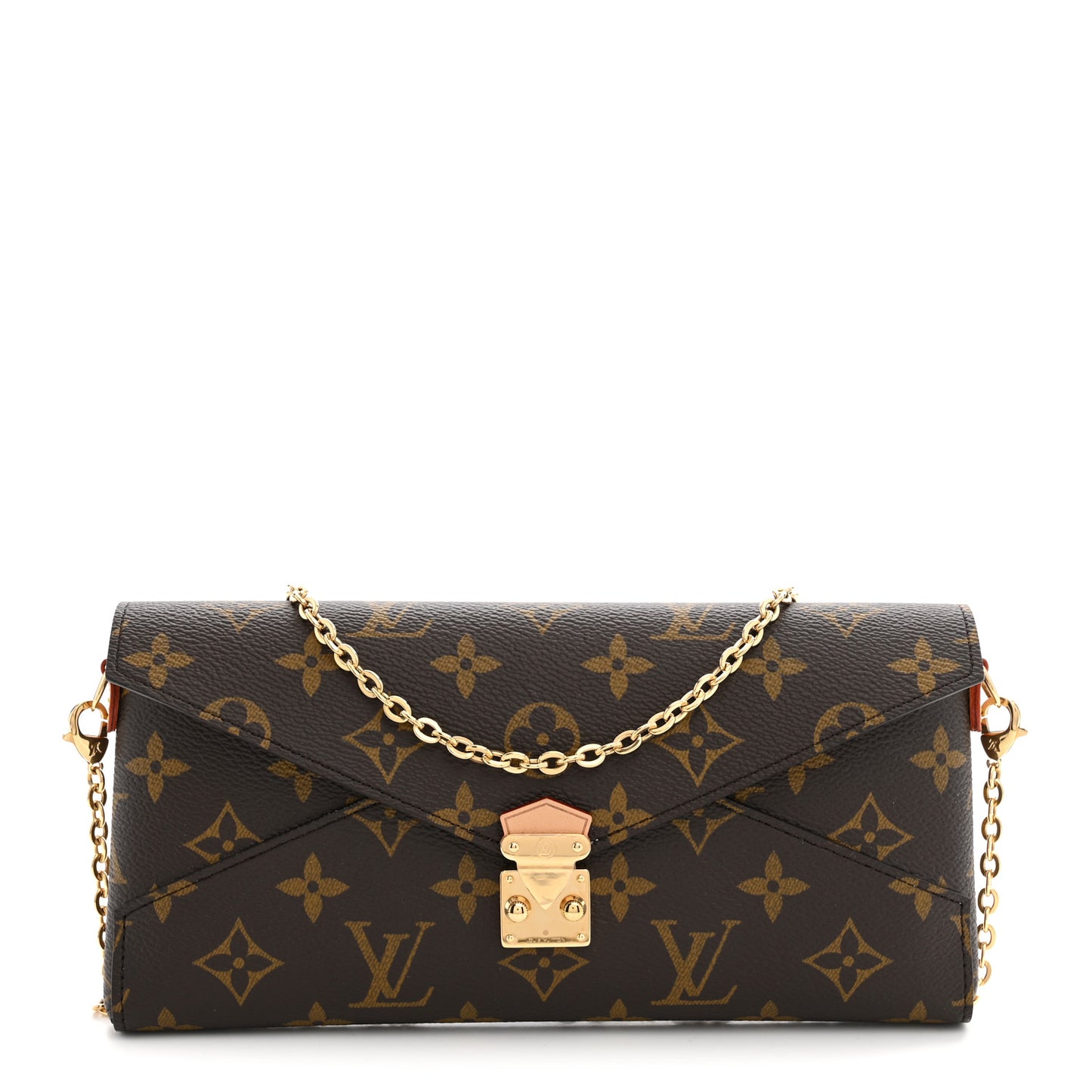 Monogram Grace Coddington Kirigami Organizer On Chain Beige