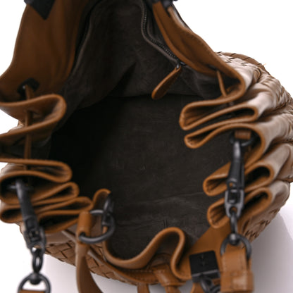 Bottega Veneta Nappa Intrecciato Drawstring Bucket Bag Noce 5 of 12