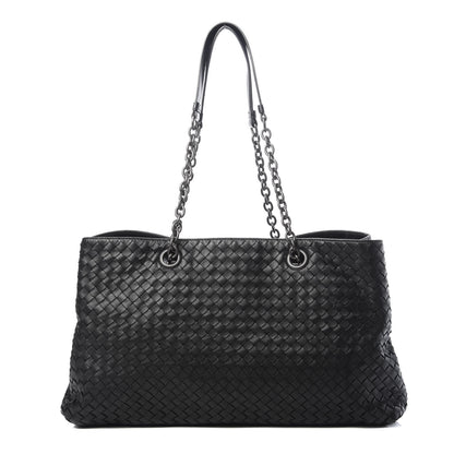 Bottega Veneta Nappa Intrecciato Large Tote Black 1 of 12
