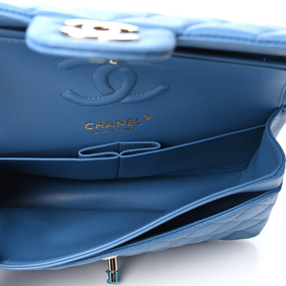 Chanel Caviar Quilted Small Double Flap Blue 4 of 4