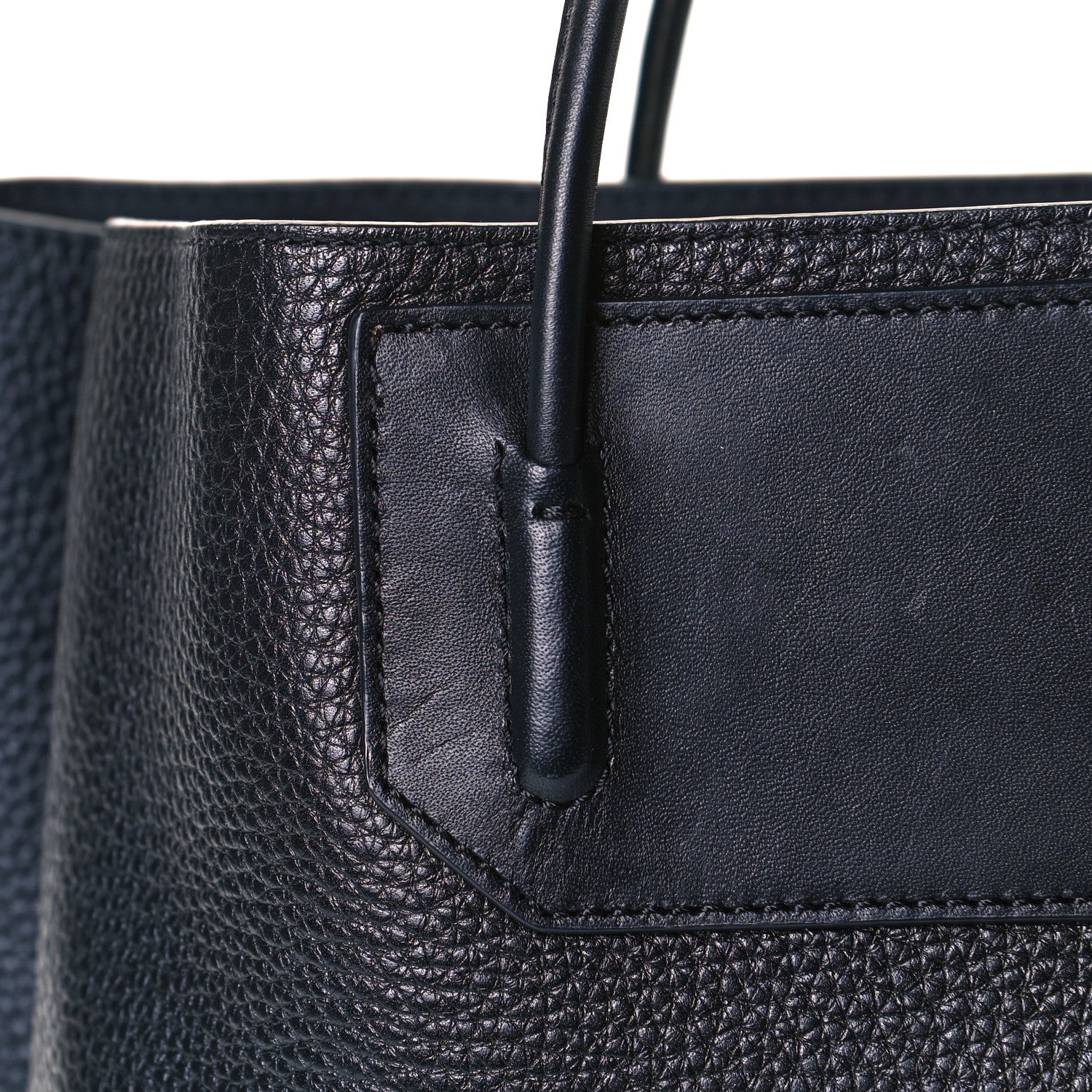 Alexander Wang Pebbled Calfskin Large Prisma Skeletal Tote Black Silver Hardware 18 of 20