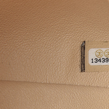 Chanel Caviar Quilted Jumbo Single Flap Beige Clair 7 of 11