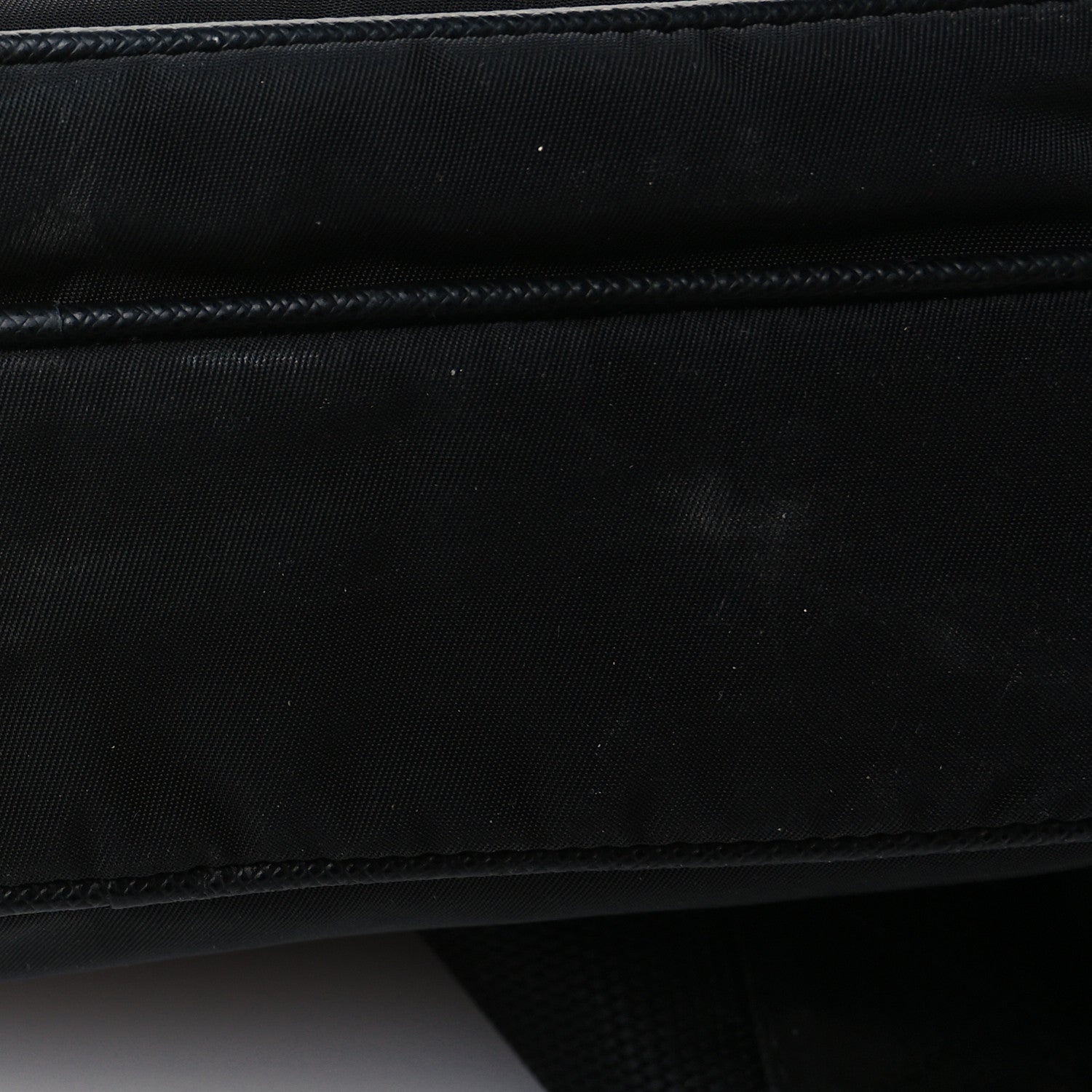 Prada Tessuto Nylon Saffiano Belt Bag Black 12 of 12