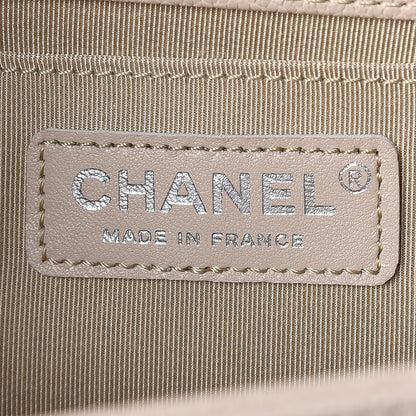 Chanel Caviar Quilted Medium Boy Flap Beige 8 of 9