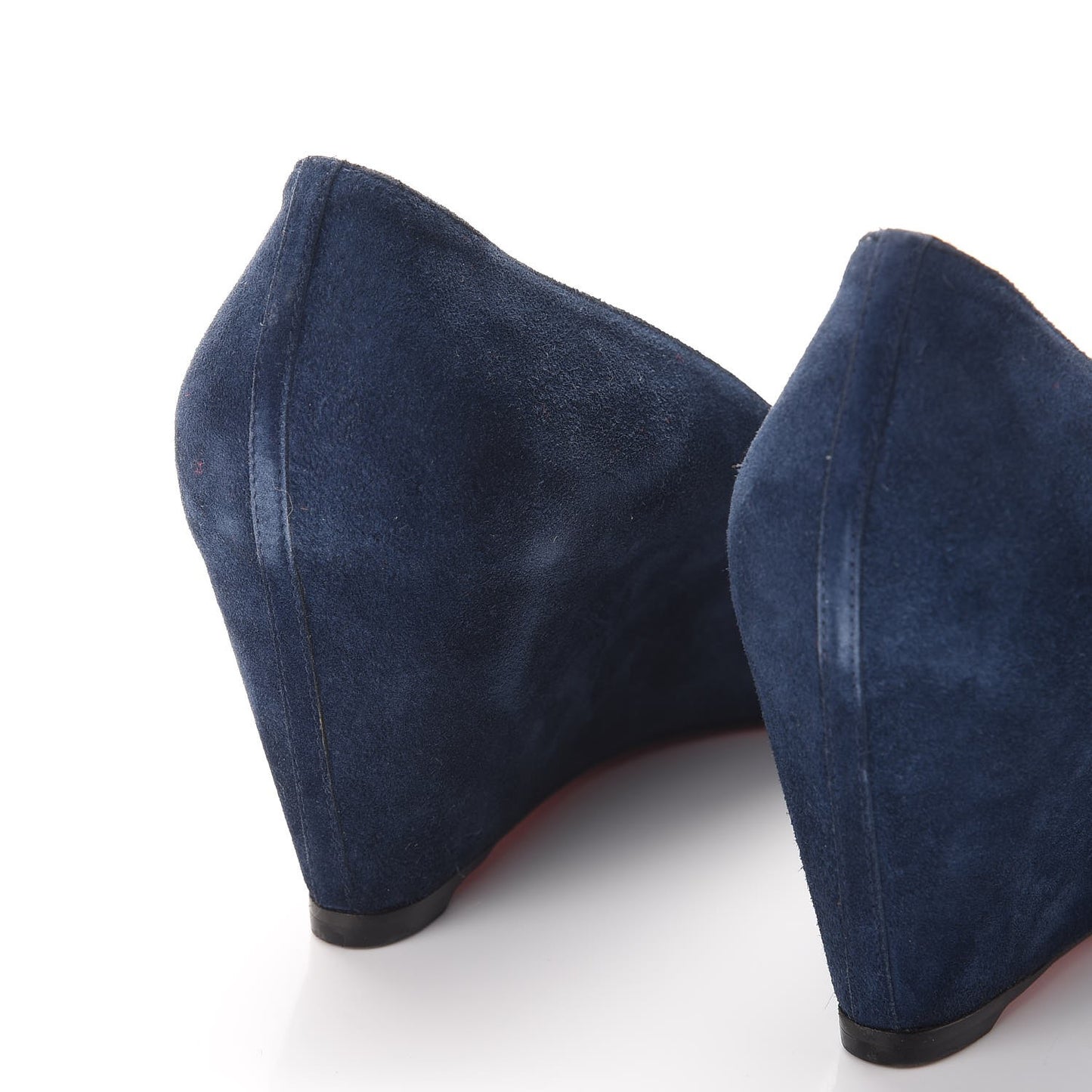 Veau Velours Pipina 55 Wedges 40.5 Night